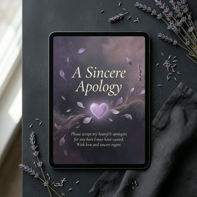 Apology